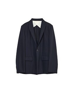 IRENISA 남성 MODIFIED SHAWL COLLAR JACKET (26SS) 이미지4