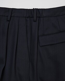 IRENISA 남성 TWO TUCKS WIDE TROUSERS (26SS) 이미지5