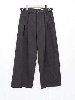 IRENISA 男士 TWO TUCKS BUGGY PANTS 圖片6