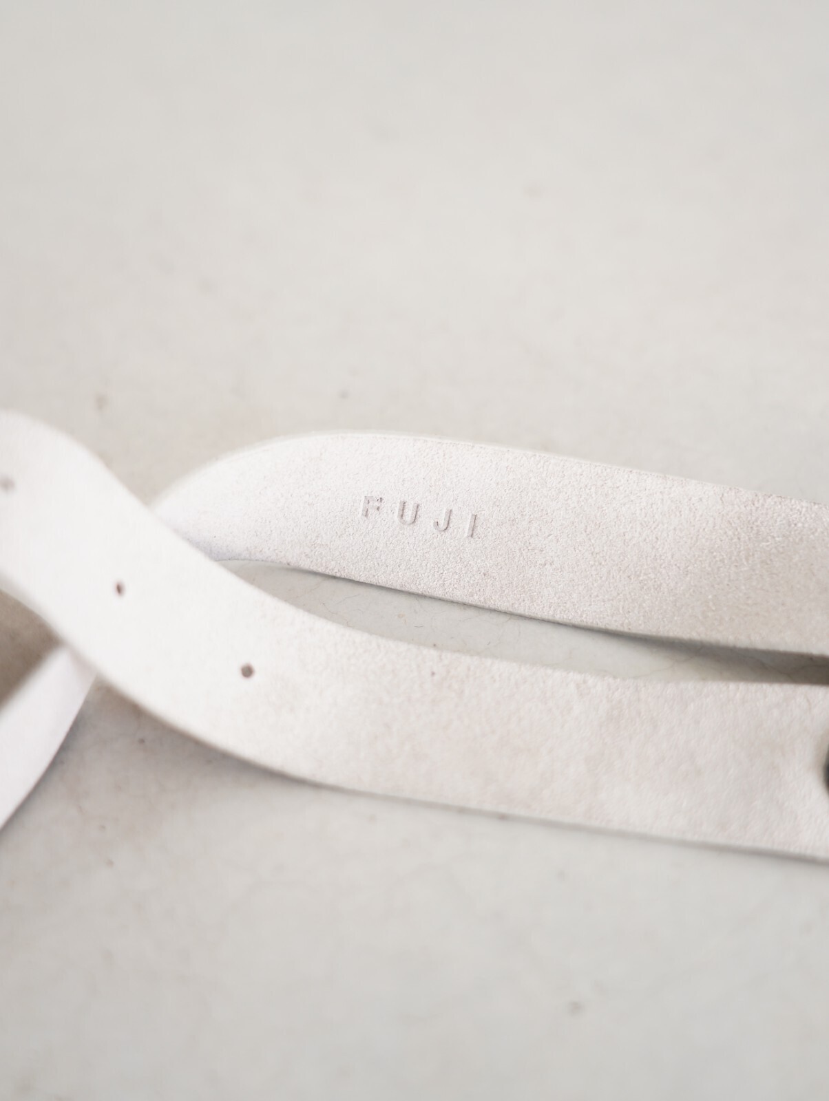 フジ レディース & メンズ スエードナローベルト 画像12