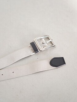 フジ レディース & メンズ スエードナローベルト 画像11