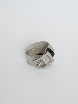 フジ レディース & メンズ スエードナローベルト 画像9