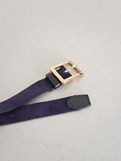 フジ レディース & メンズ スエードナローベルト 画像3