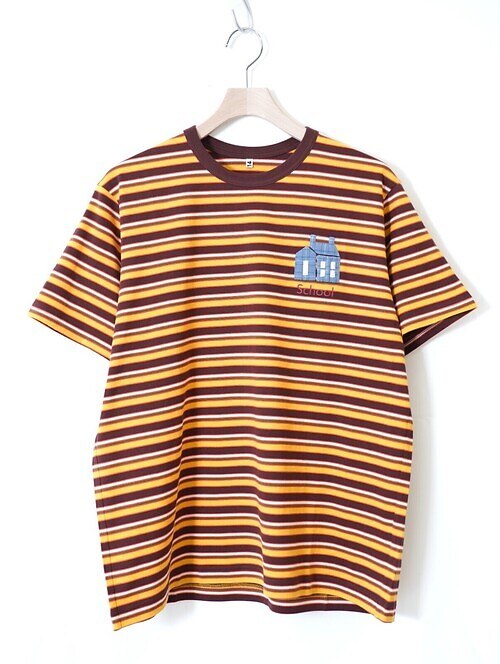 Hand-Embroidered Stripe T-Shirt｜KHOKI 男士