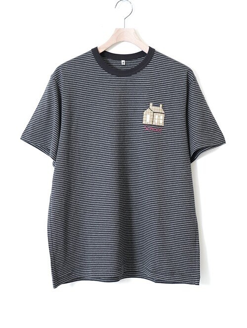 Hand-Embroidered Stripe T-Shirt｜KHOKI 男士