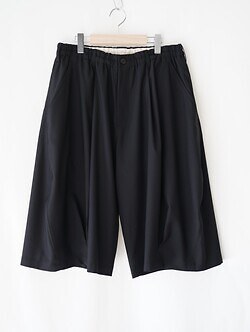 KHOKI MENS Pleated Balloon Dress Shorts IMAGE1