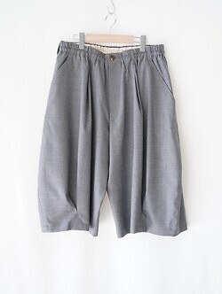 KHOKI MENS Pleated Balloon Dress Shorts IMAGE8