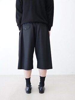 KHOKI 남성 Pleated Balloon Dress Shorts 이미지3