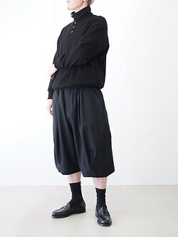 KHOKI 남성 Pleated Balloon Dress Shorts 이미지5
