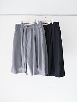 KHOKI MENS Pleated Balloon Dress Shorts IMAGE14