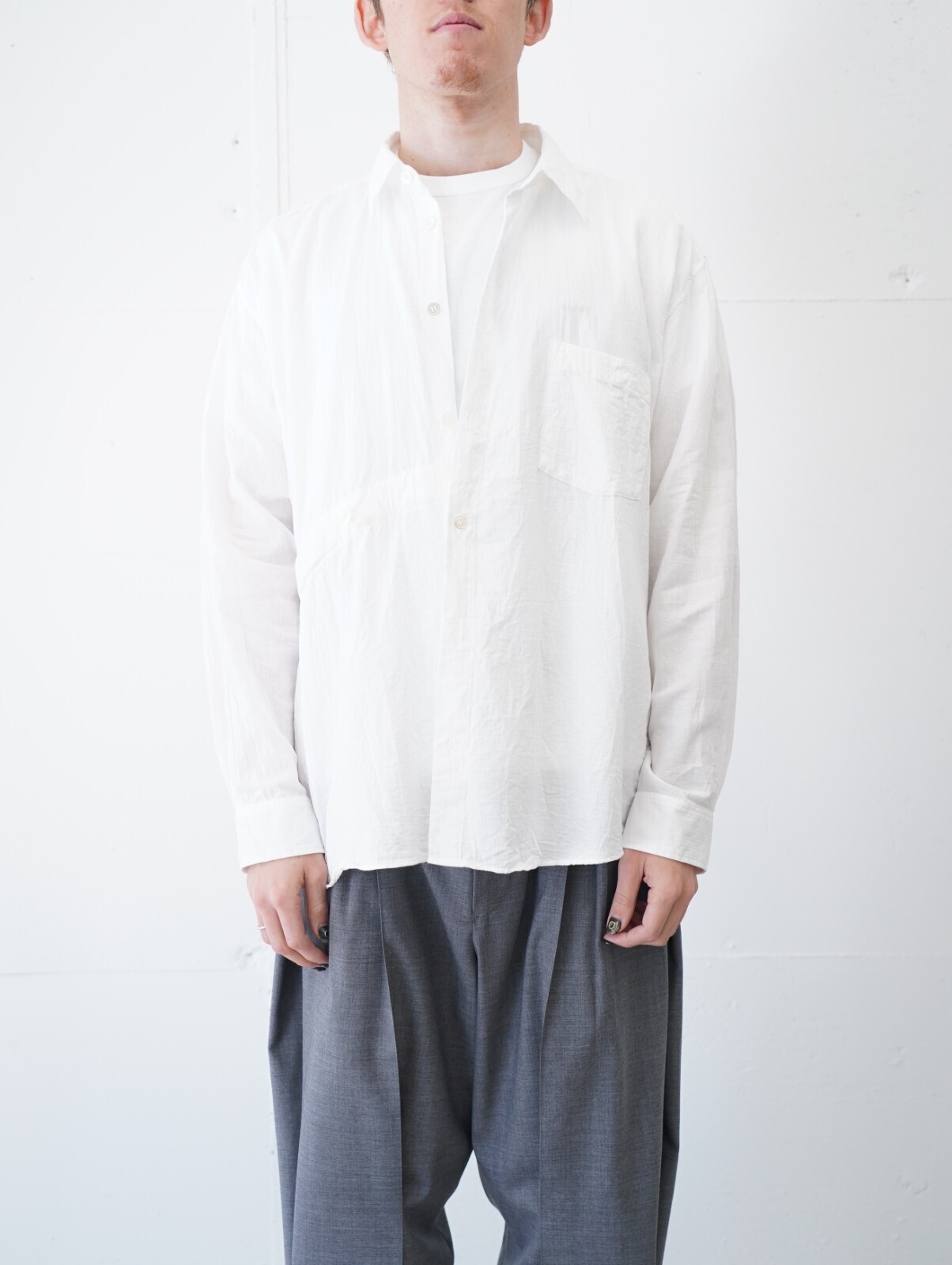 KHOKI 男士 Asymmetric Shirt 圖片6