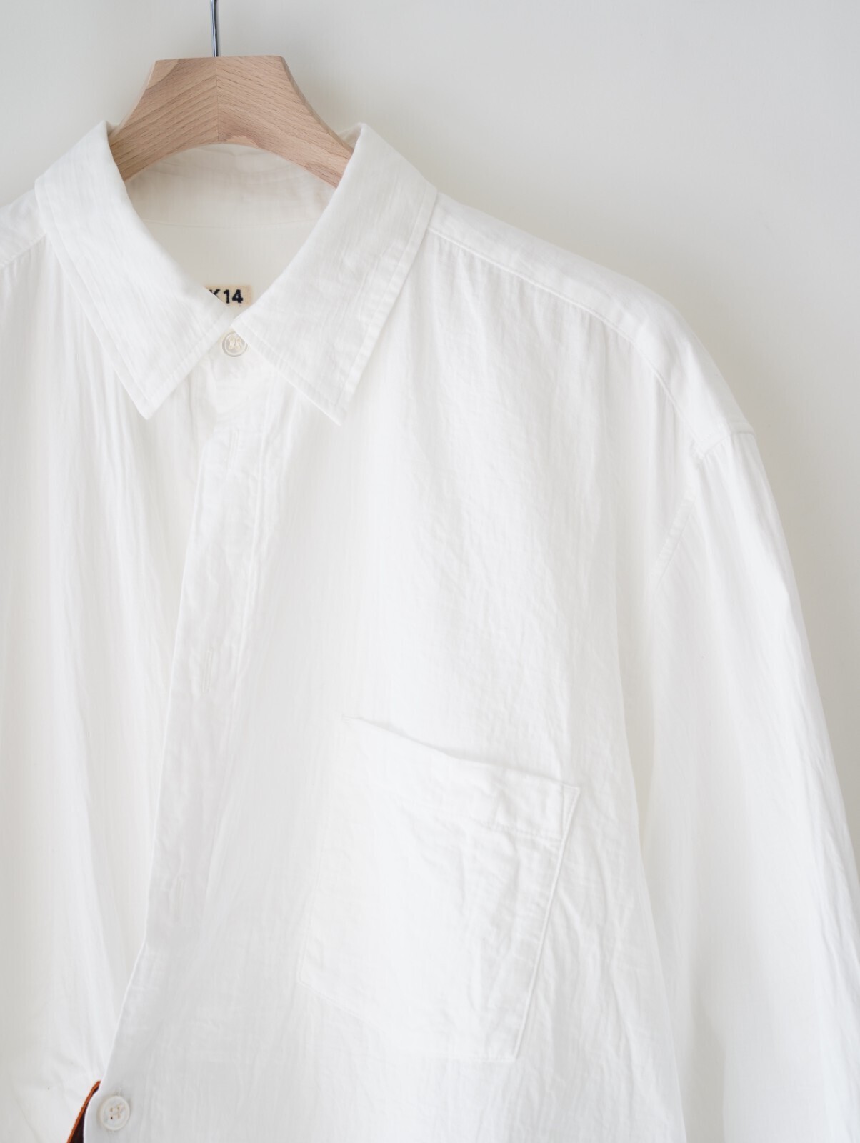 KHOKI MENS Asymmetric Shirt IMAGE3