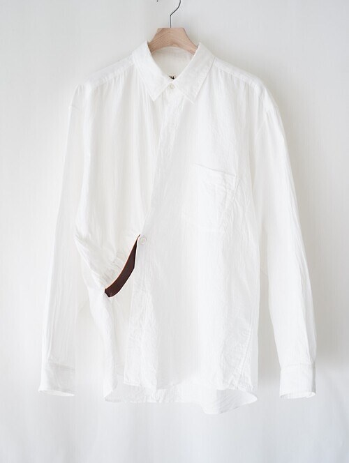 Asymmetric Shirt｜KHOKI MENS