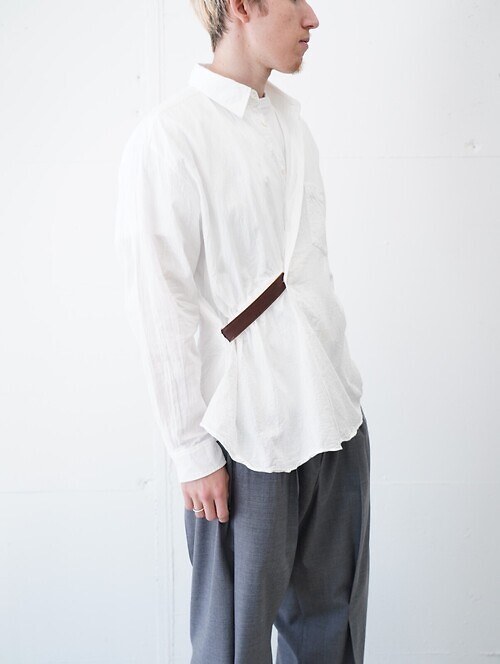 Asymmetric Shirt｜KHOKI MENS