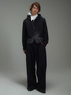 KHOKI MENS Combination Zip Hoodie IMAGE8