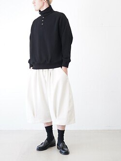 KHOKI 男士 Pleated Balloon Sweat Shorts 圖片5