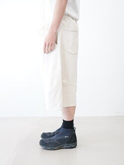KHOKI 男士 Pleated Balloon Sweat Shorts 圖片2