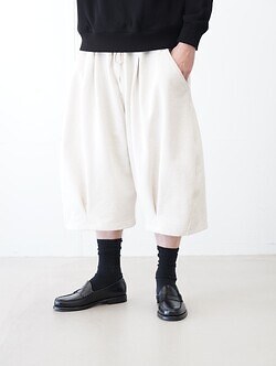 KHOKI 男士 Pleated Balloon Sweat Shorts 圖片6