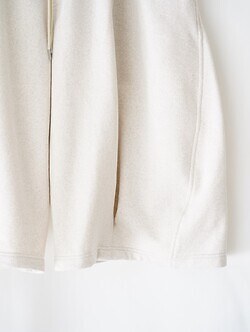 KHOKI MENS Pleated Balloon Sweat Shorts IMAGE5