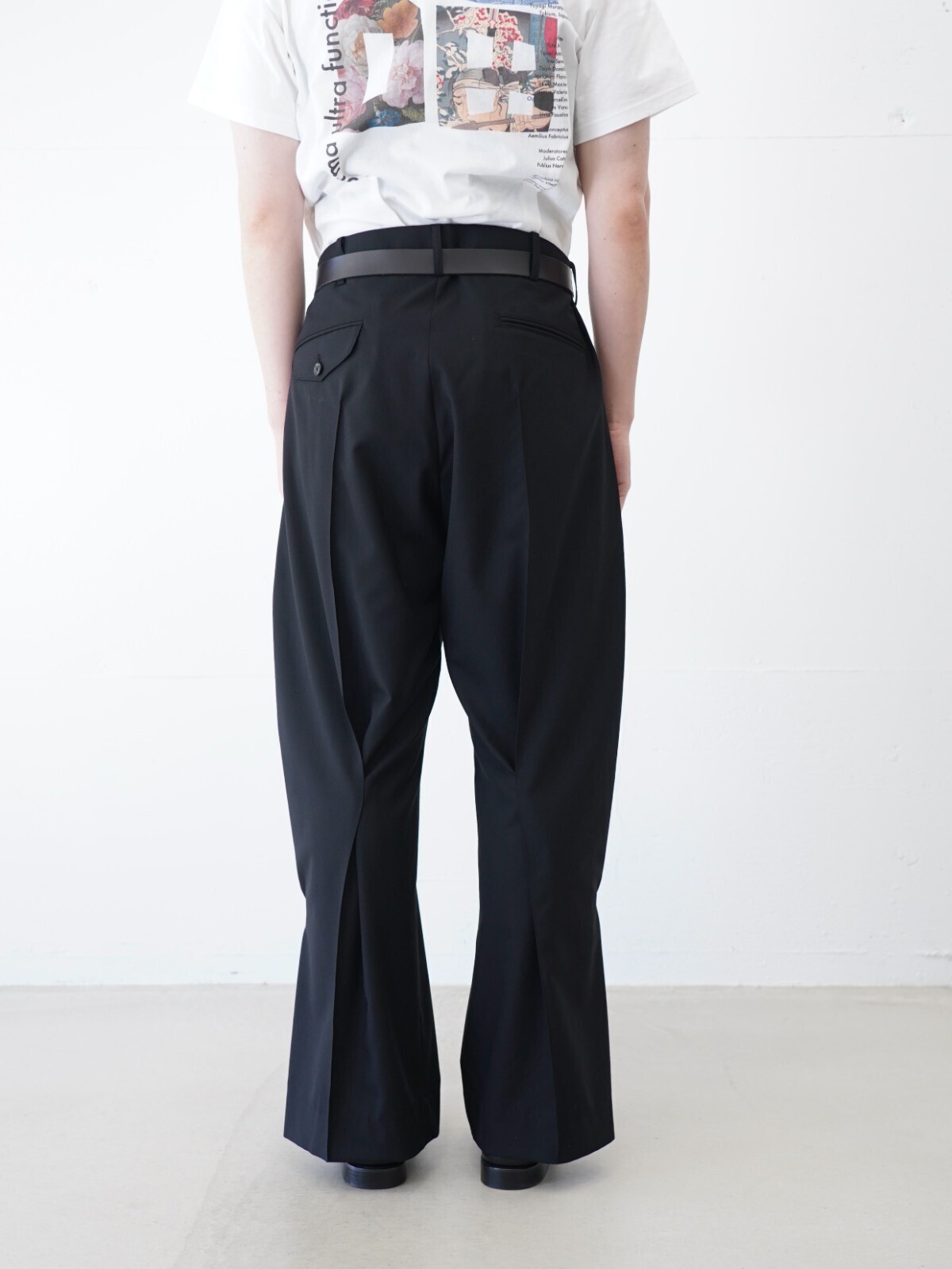 KHOKI 남성 Pleated Dress Pants 이미지3