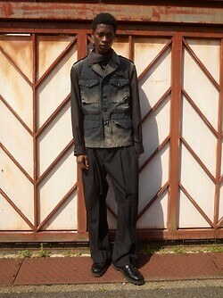 KHOKI MENS Pleated Dress Pants IMAGE7