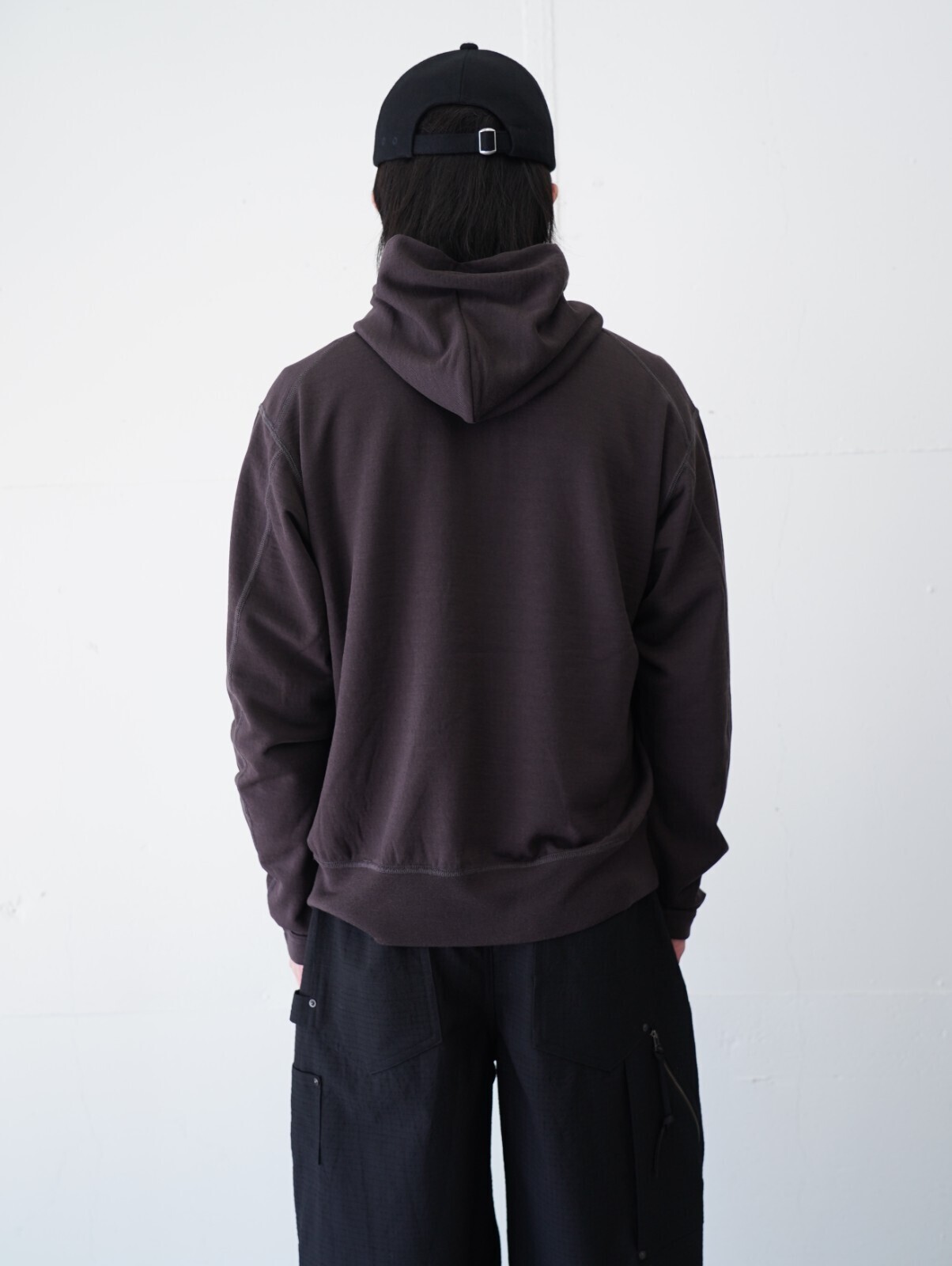 プロダクトトゥエルブ メンズ スーパー140s メリノウールジップアップパーカ 画像7