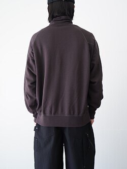 プロダクトトゥエルブ メンズ スーパー140s メリノウールハーフジップ 画像12