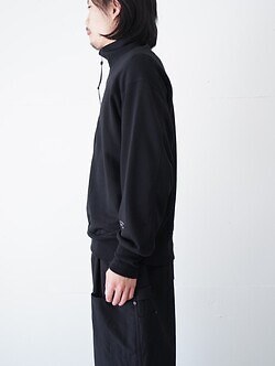 プロダクトトゥエルブ メンズ スーパー140s メリノウールハーフジップ 画像3