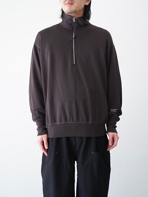 スーパー140s メリノウールハーフジップ｜プロダクトトゥエルブ メンズ
