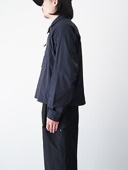 プロダクトトゥエルブ メンズ ジップアップユーティリティシャツ 画像3