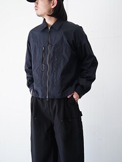 プロダクトトゥエルブ メンズ ジップアップユーティリティシャツ 画像2