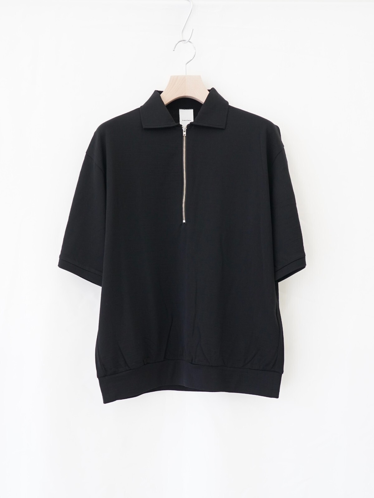 プロダクトトゥエルブ メンズ スーパー140s メリノウールショートスリーブハーフジップ 画像11
