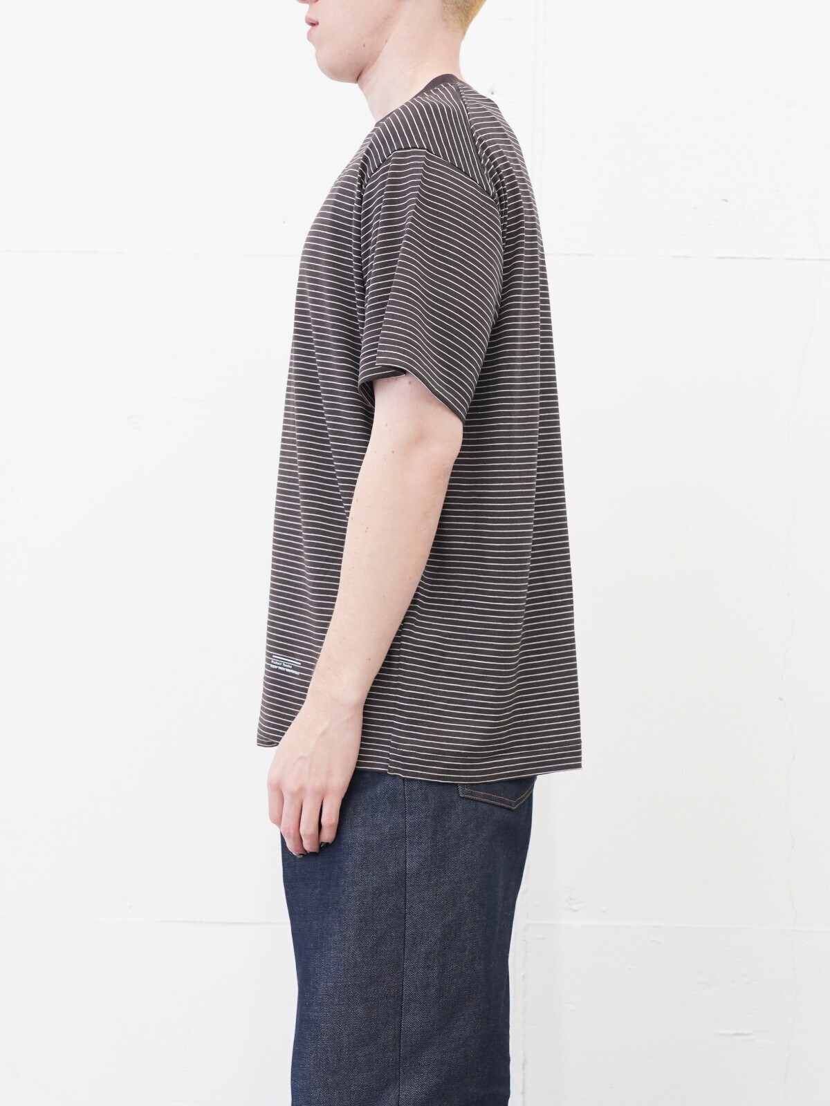 プロダクトトゥエルブ メンズ スーパー140s メリノウールショートスリーブTシャツ 画像8