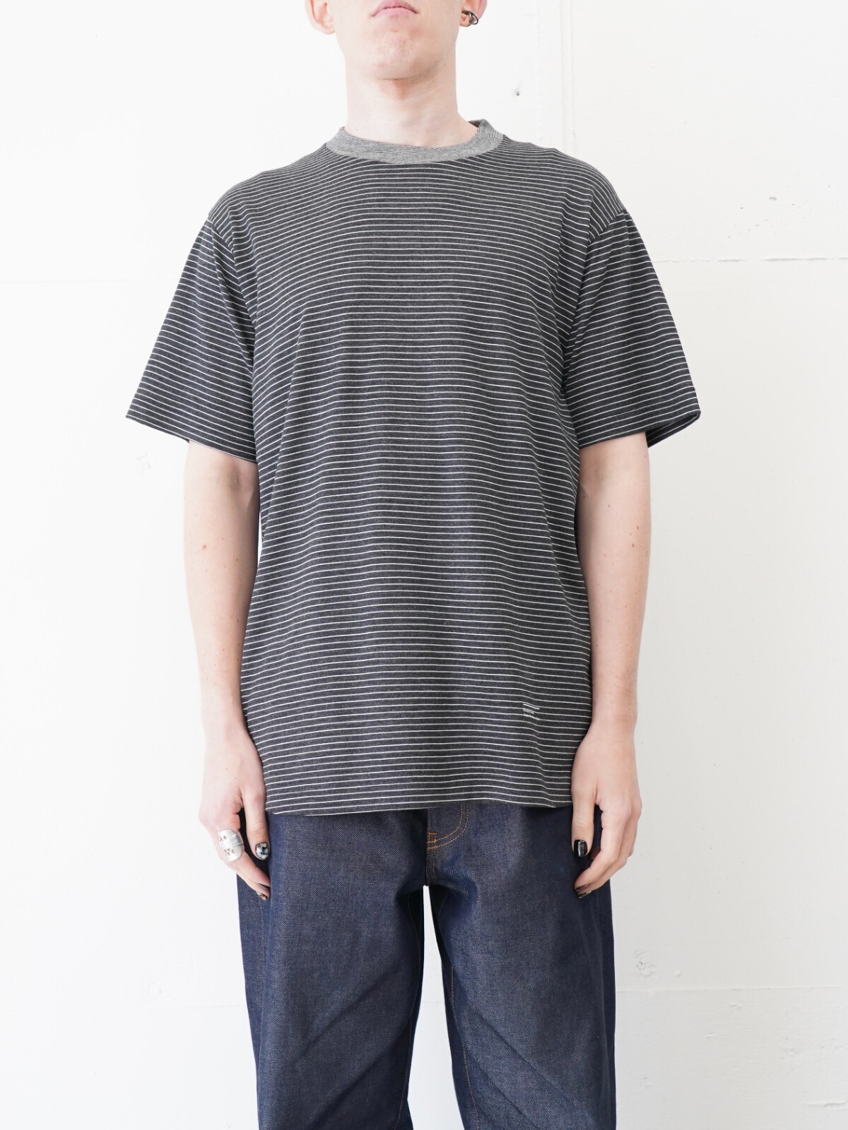 プロダクトトゥエルブ メンズ スーパー140s メリノウールショートスリーブTシャツ 画像1