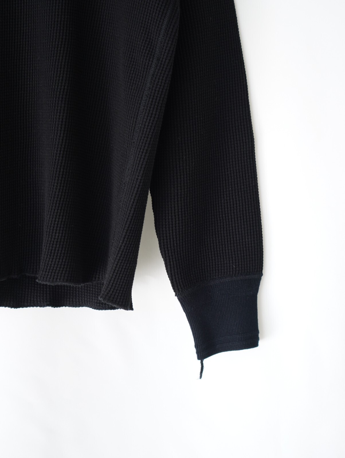 ワンダールーム・エッセ レディース & メンズ ワッフル ロングTシャツ 画像14