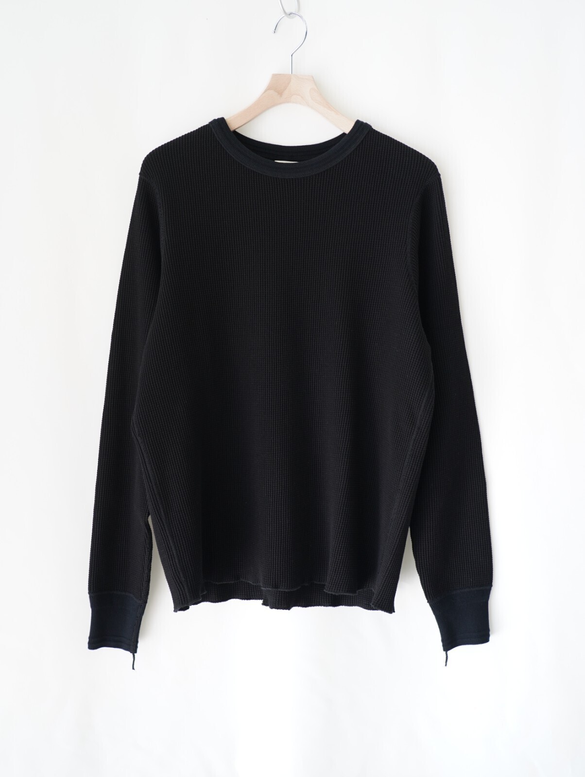 ワンダールーム・エッセ レディース & メンズ ワッフル ロングTシャツ 画像11