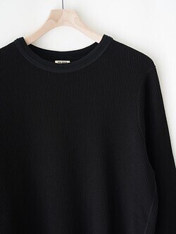 ワンダールーム・エッセ レディース & メンズ ワッフル ロングTシャツ 画像13