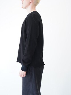 ワンダールーム・エッセ レディース & メンズ ワッフル ロングTシャツ 画像19