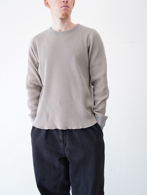 ワッフル ロングTシャツ｜ワンダールーム・エッセ レディース & メンズ