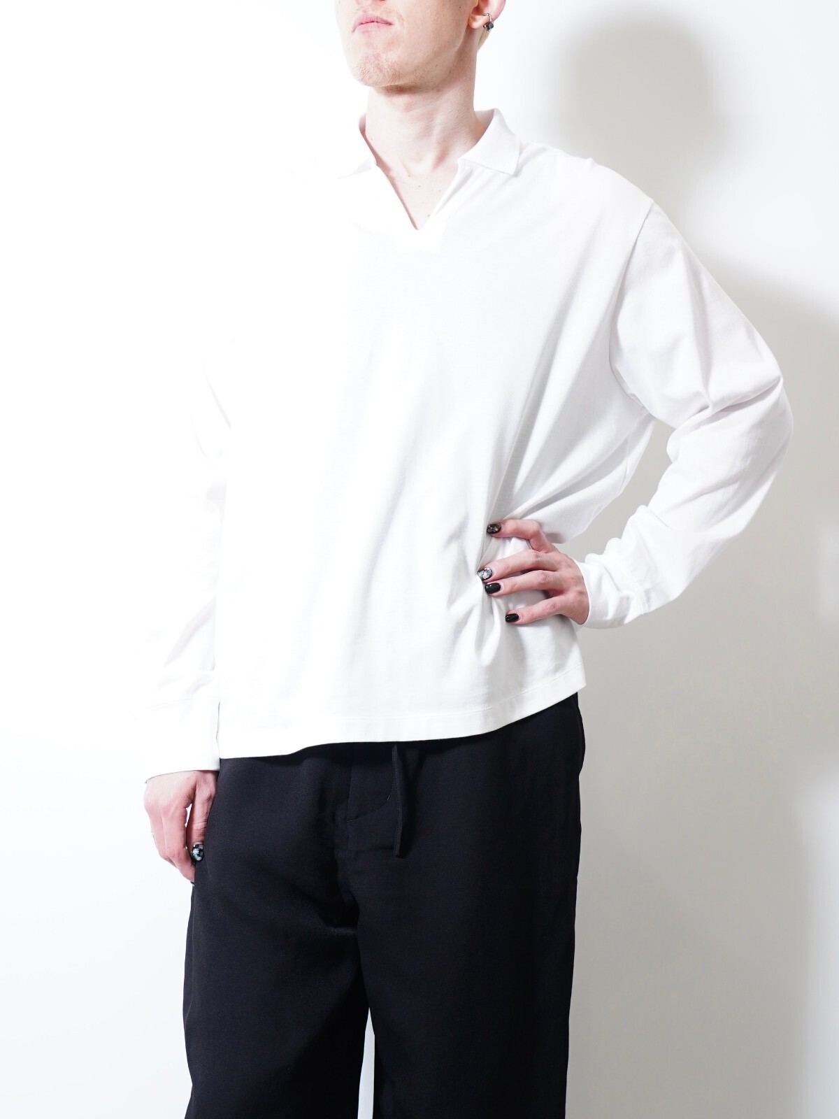 WONDER ROOM ESSE 여성 & 남성 The Pause "CAMELLIA" Skipper Shirt 이미지10