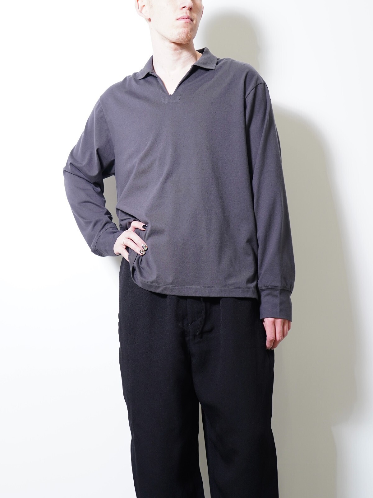 WONDER ROOM ESSE 여성 & 남성 The Pause "CAMELLIA" Skipper Shirt 이미지18