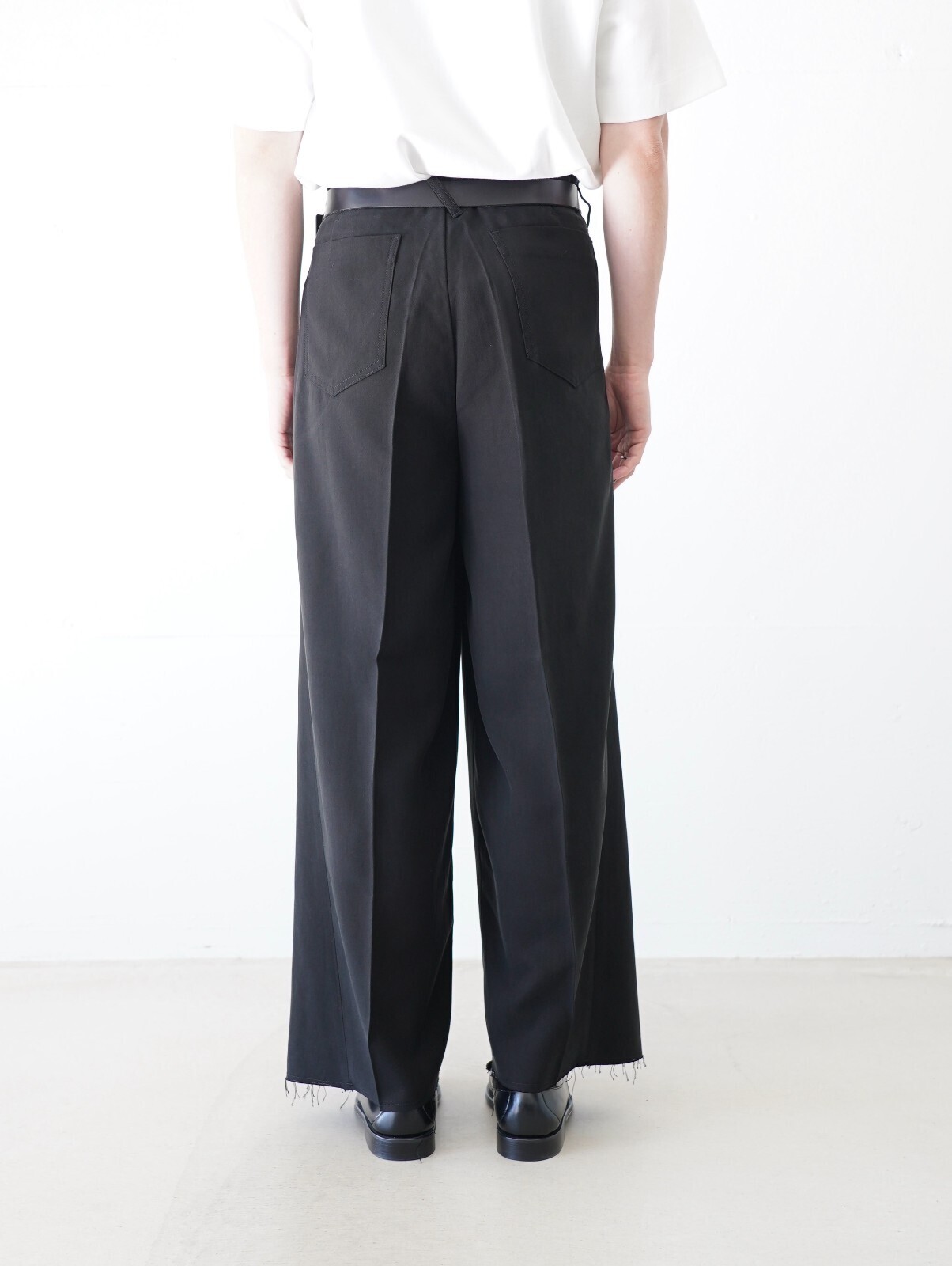 saby MENS TUCK-BAGGY TYPE 3 - Tencel Canvas FAB - IMAGE11