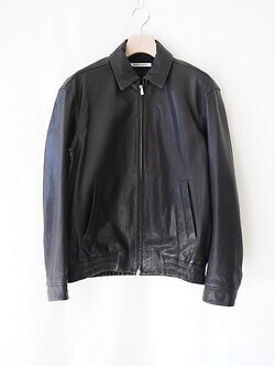 セブンバイセブン メンズ レザージップアップブルゾン -シープシュリンクレザー- 画像7