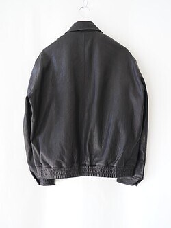 セブンバイセブン メンズ レザージップアップブルゾン -シープシュリンクレザー- 画像8