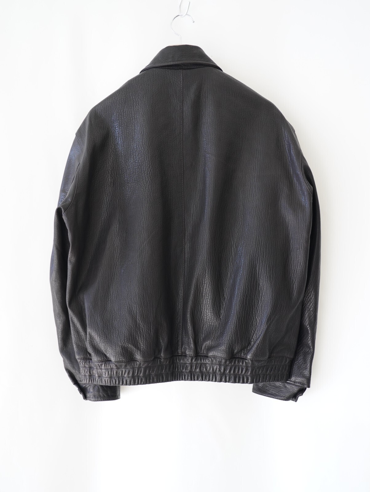 セブンバイセブン メンズ レザージップアップブルゾン -シープシュリンクレザー- 画像8