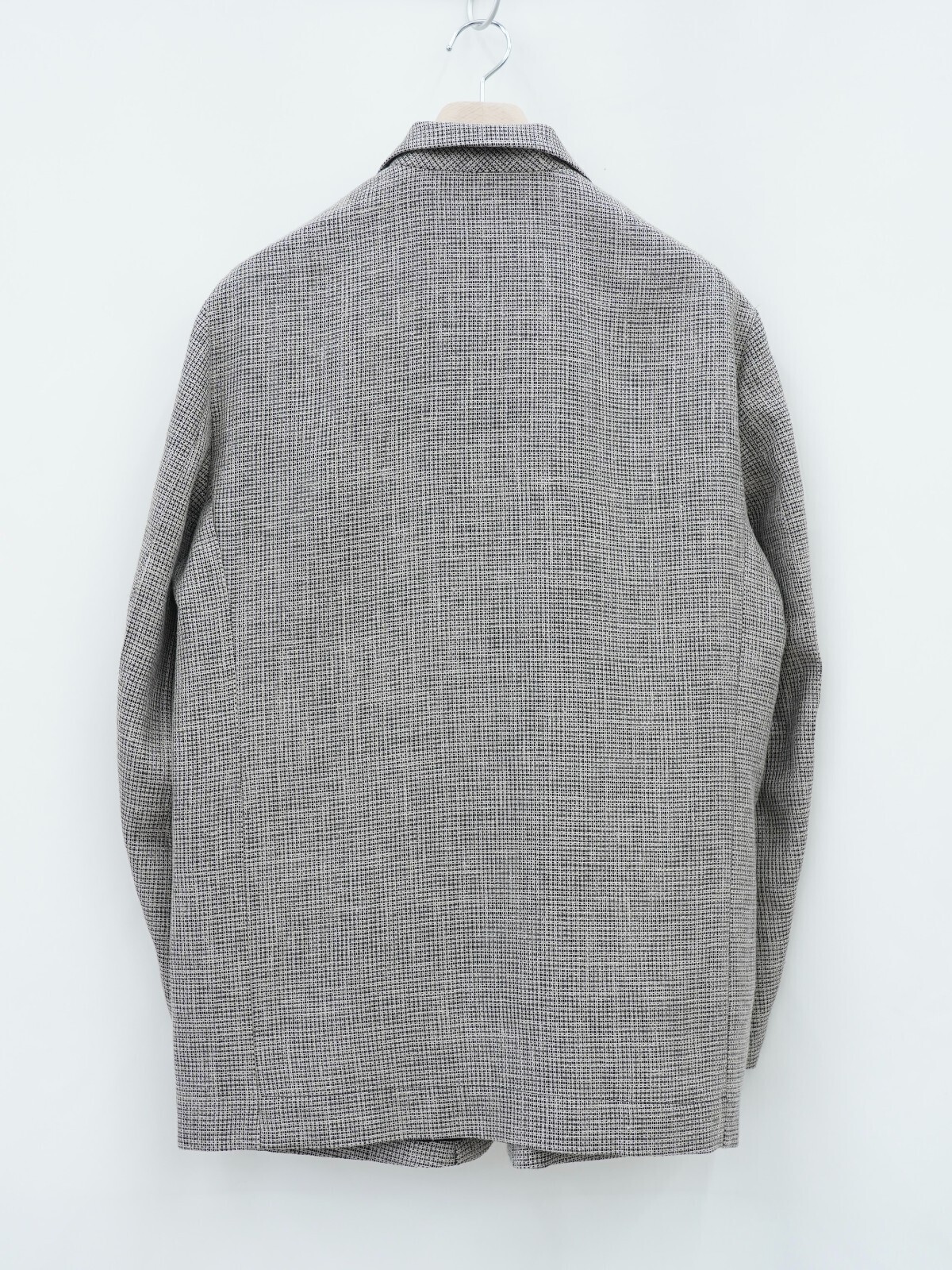 SEVEN BY SEVEN 男裝 5B LOOSE TAILORED JACKET ‐Heather Linen/Nylon*Wool crepe‐ 圖片8