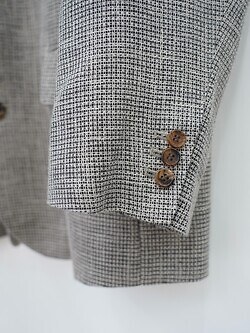 SEVEN BY SEVEN 男裝 5B LOOSE TAILORED JACKET ‐Heather Linen/Nylon*Wool crepe‐ 圖片10