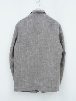 SEVEN BY SEVEN 男裝 5B LOOSE TAILORED JACKET ‐Heather Linen/Nylon*Wool crepe‐ 圖片8