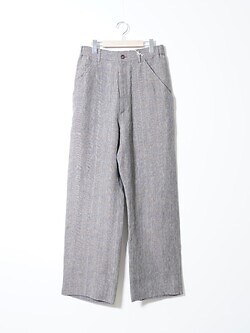 SEVEN BY SEVEN 男裝 SWITCHING EASY TROUSERS ‐Glen check Linen‐ 圖片1