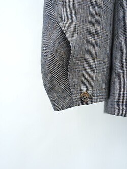 SEVEN BY SEVEN 男裝 SHIRTS JACKET ‐Glen check Linen‐ 圖片9